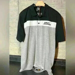 Harley Davidson Eisenhauer’s, Mansfield Pa Golf Polo Shirt Mens XL